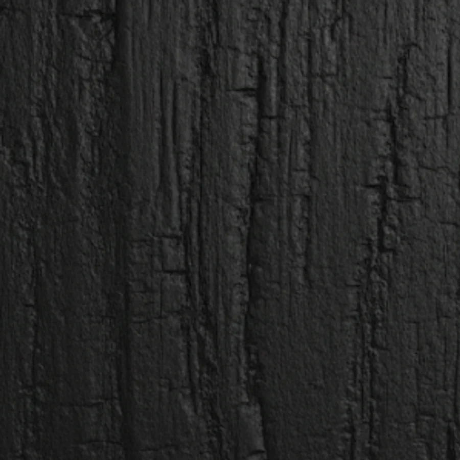 Burnt Black wood-grain finish reference