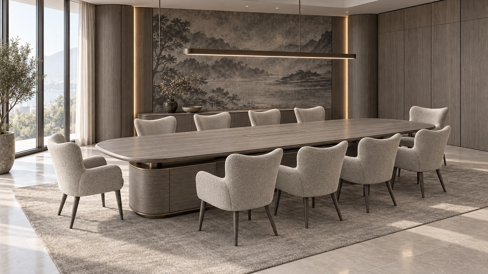 Cocoon boardroom design
