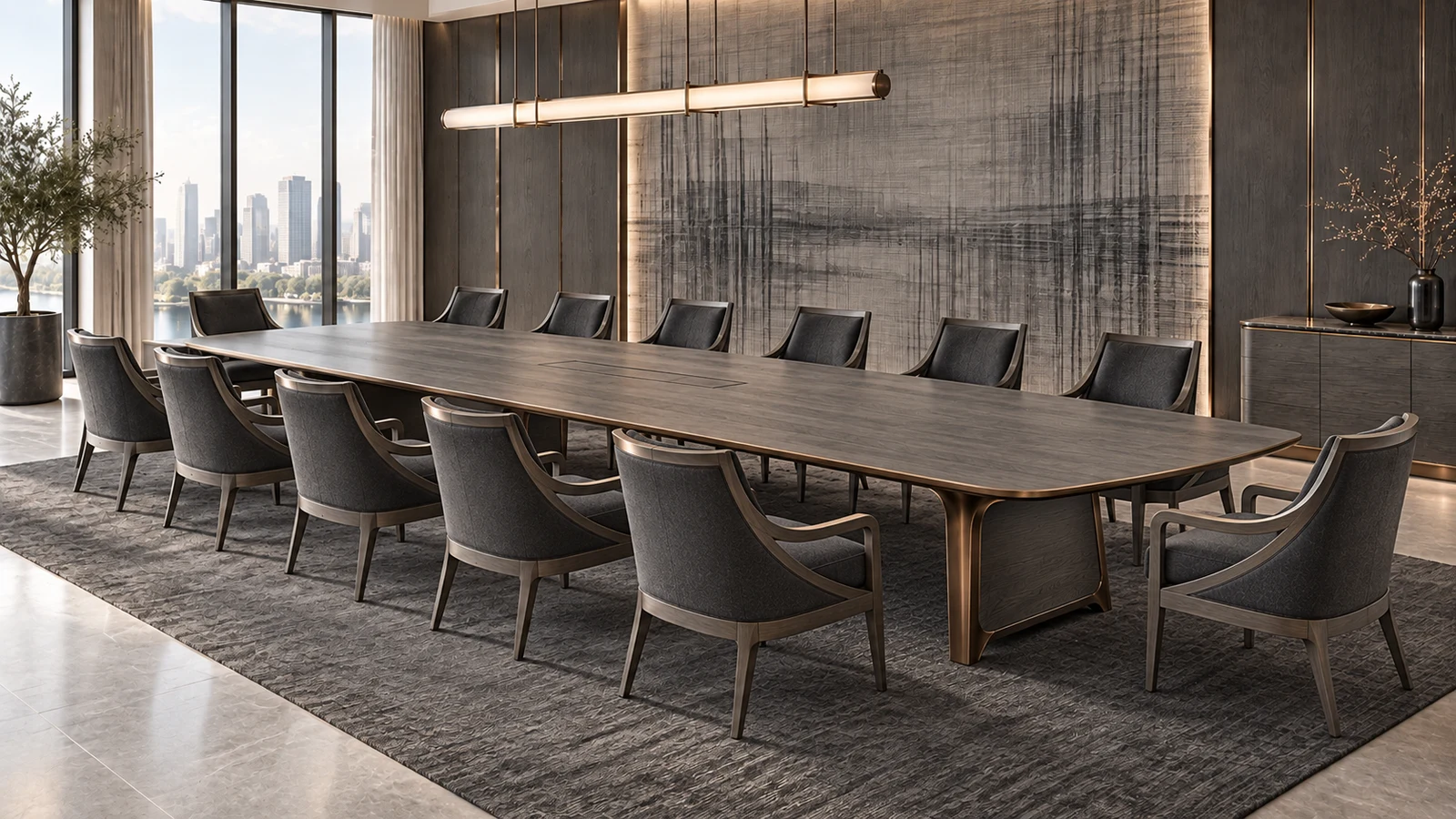 Echelon boardroom design