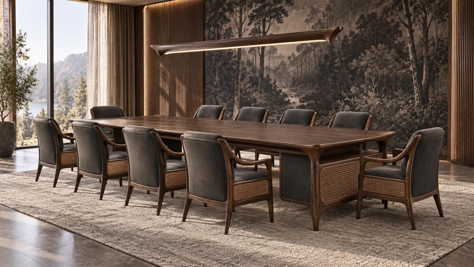 Vault boardroom design